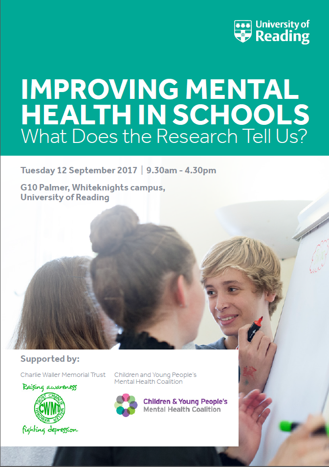 Click below to read about our Mental Health in Schools Conference this September