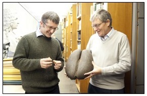 The Coco-de-mer seed arrives at Reading Herbarium RNG