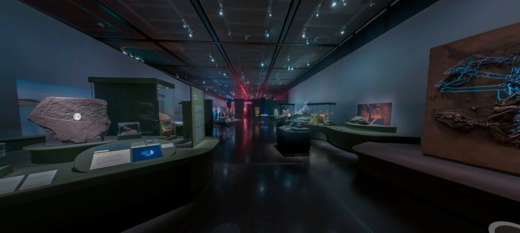 Screenshot of the World of Stonehenge Virtual Exhibition