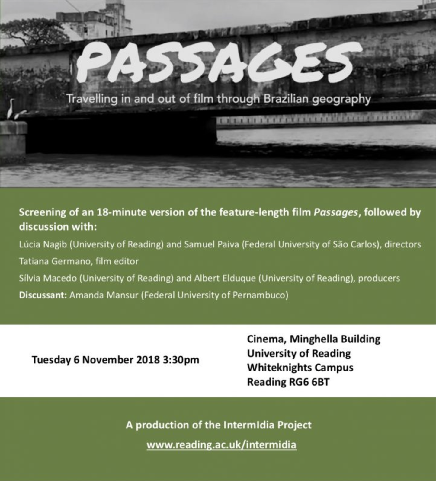Preview Screening of Passages (18min version)