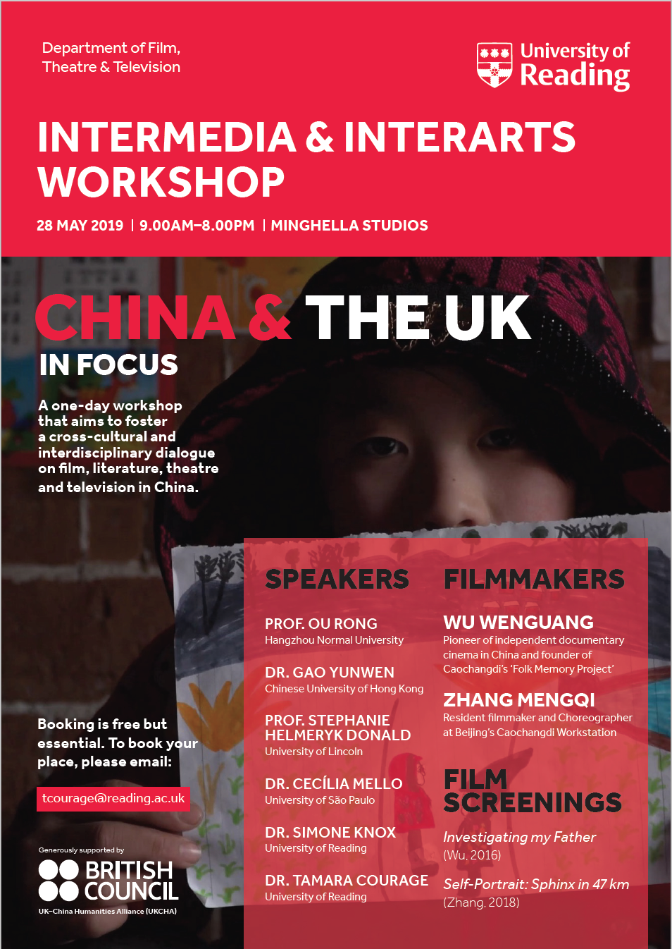 Intermedia/Interarts Workshop: China and the UK in Focus