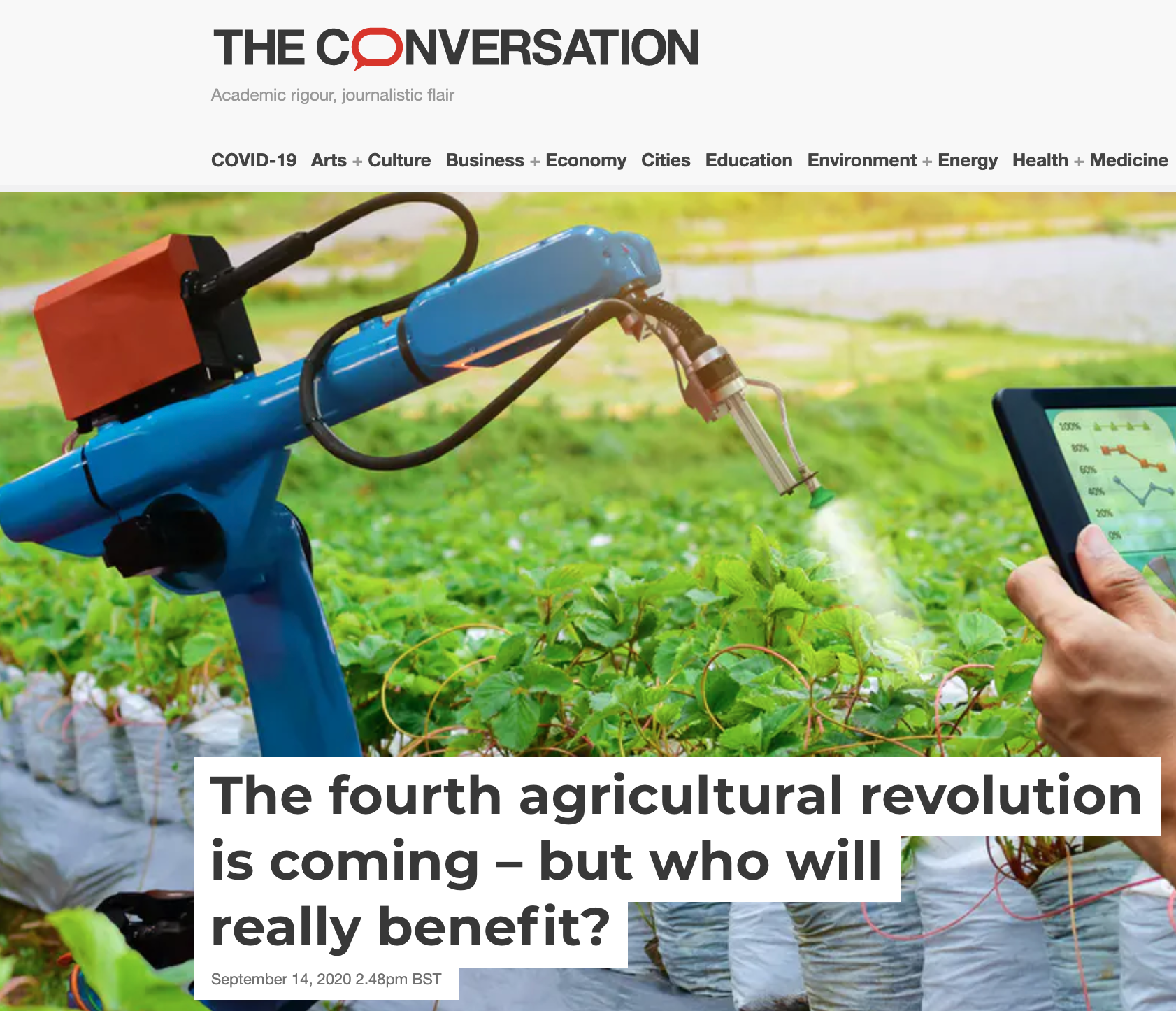 The fourth agricultural revolution is coming – but who will really benefit?