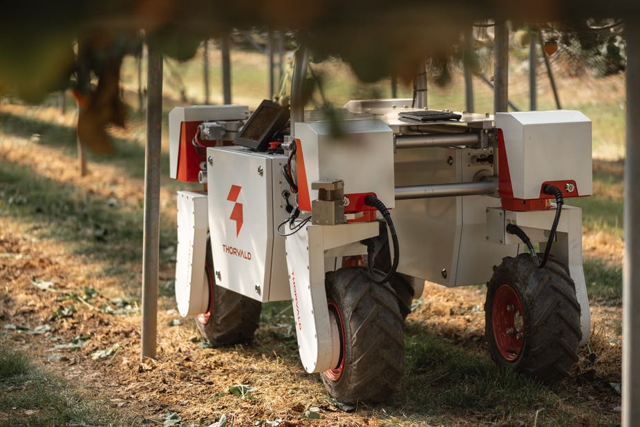 Robot farmers could improve jobs and help fight climate change – if they’re developed responsibly