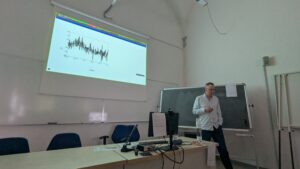 Jochen gives his presentation