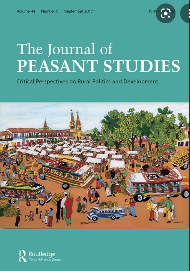 Read our new article in the Journal of Peasant Studies