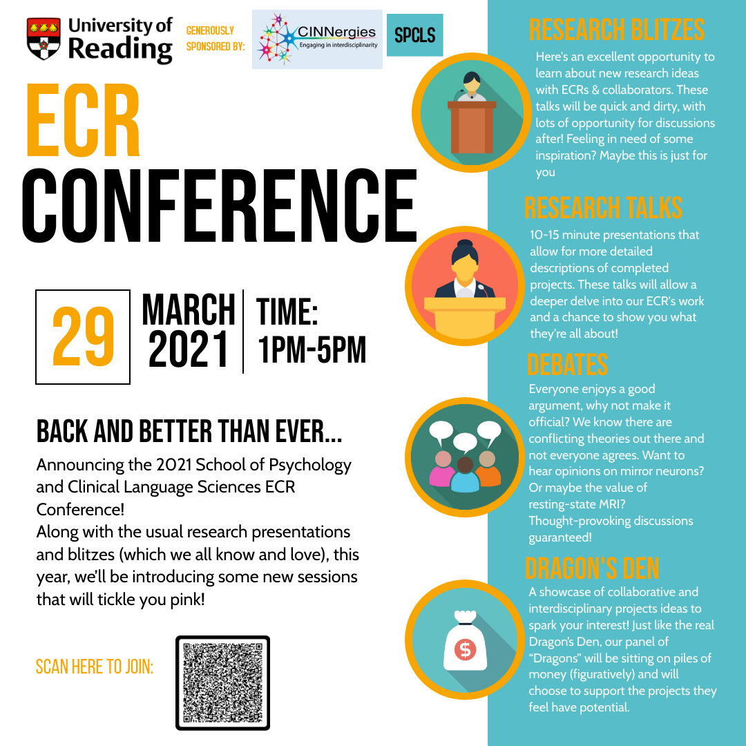 ECR conference The Reading Centre for Cognition Research