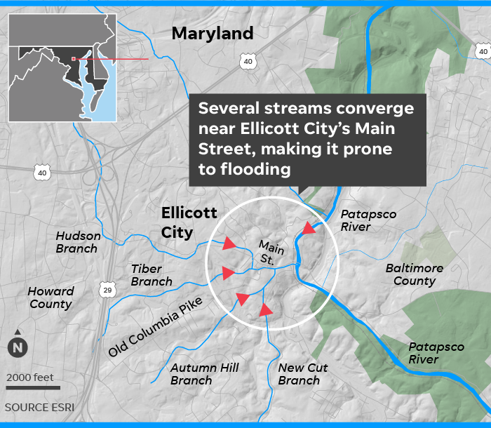Ellicott City security cameras could offer useful and real time flood information