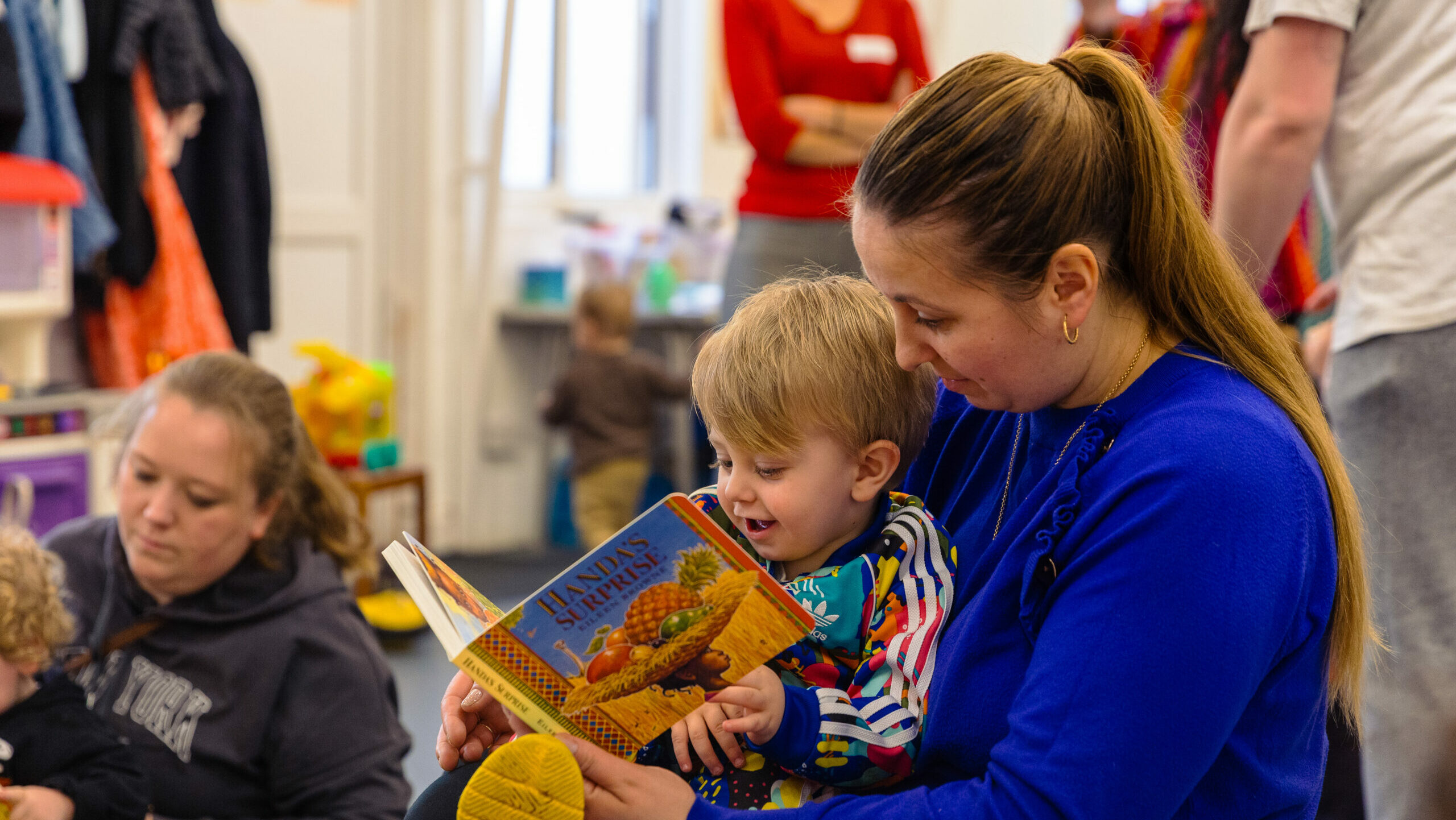 Families flourish through co-created reading initiatives