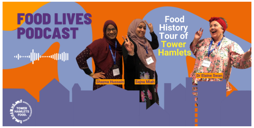 Tower Hamlets Food History Tour Part 2 – linking diary, sugar factories and orchards to Tower Hamlets