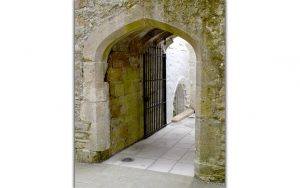 A passage in the crypt provided access to St Joseph's well (© Glastonbury Abbey; photograph: David Cousins)