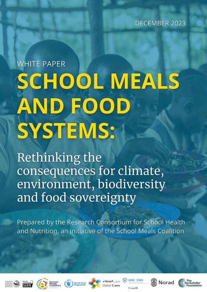 Gilbert Ngwaneh Miki Contributes to White Paper on School Meals and Food Systems Transformation