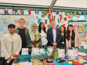 GIIDAE students at community festival