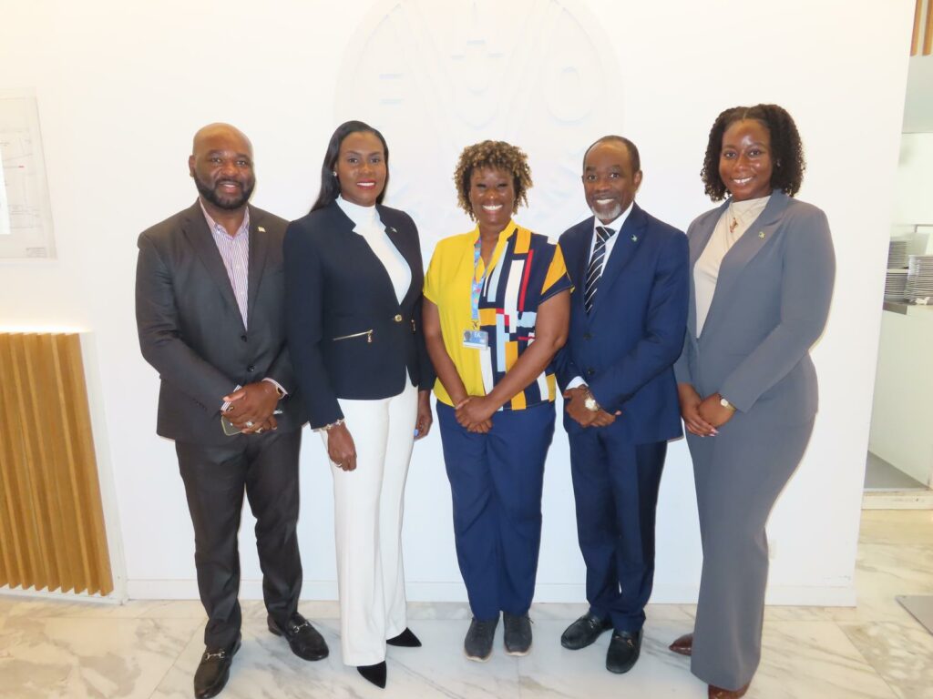 Emerika with the Bahamas high delegation