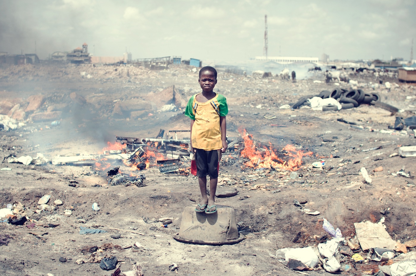 Garbage in, garbage out: the impact of e-waste dumping sites on early child health