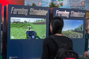 Be the farmer: new content for popular computer game teaches precision and more sustainable farming methods