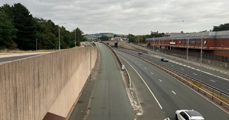 A55, Colwyn Bay