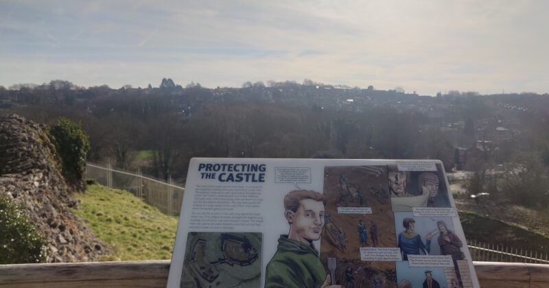 Treasured views from Conisbrough Castle, Doncaster