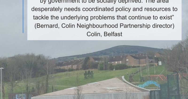 Quote: Colin, Northern Ireland