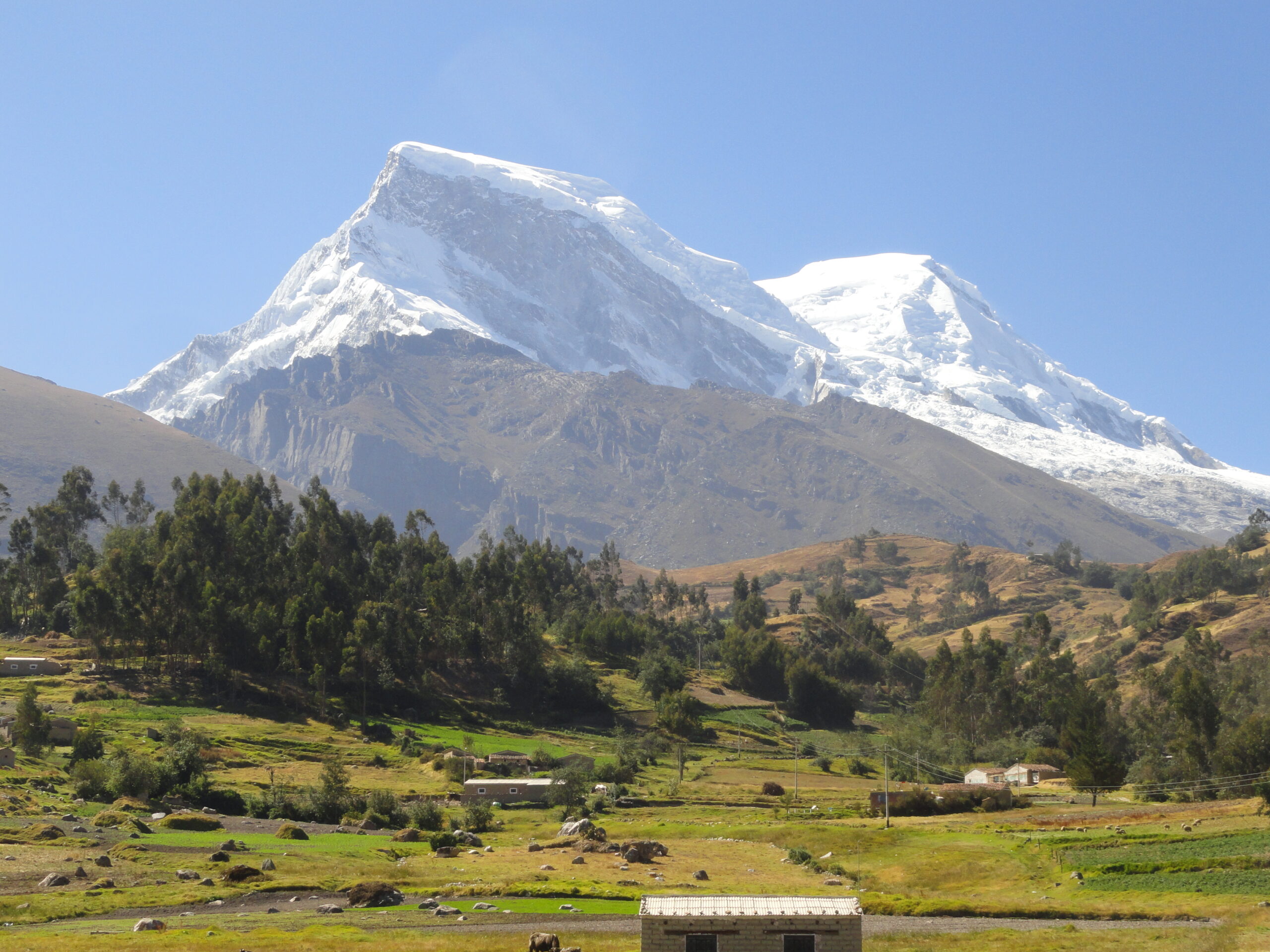 Huascaran taken from Huarca