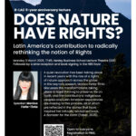 R-LAC Poster - Does Nature Have Rights?