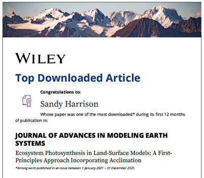 Three LEMONTREE optimality papers awarded as top downloaded articles