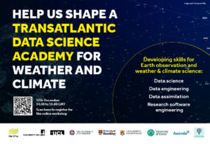 Transatlantic Data Science Academy Workshop flyer