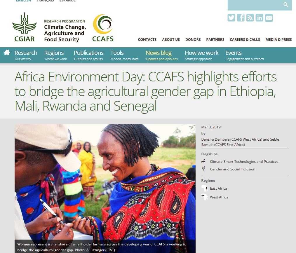 PICSA helping to bridge the agricultural gender gap in Rwanda
