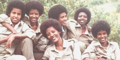 Photo of 6 young women from Tigray People's Liberation Front