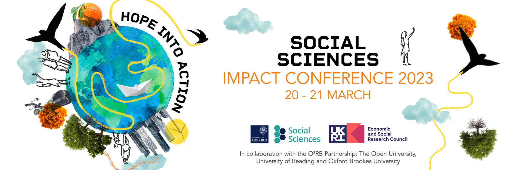 'Hope into action' Social Sciences Impact Conference 2023, 20–21 March.