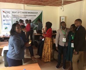 The University of Reading's Beat Bad Bug workshop in Rwanda