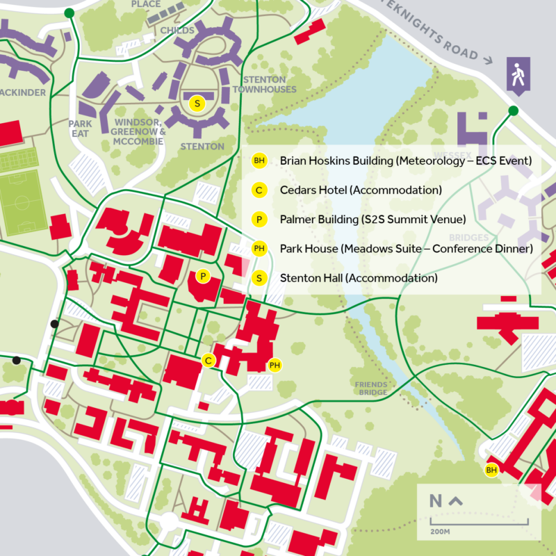 Whiteknights Campus Map