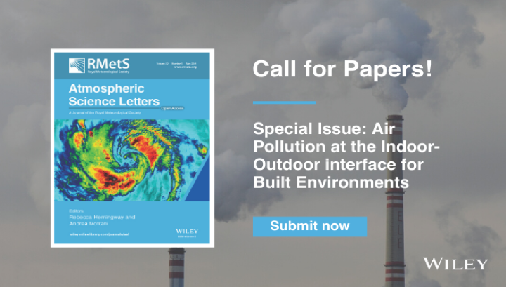 Call for Papers on “Air Pollution at the Indoor-Outdoor interface for Built Environments”