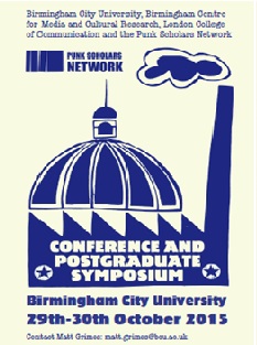 Punk Scholars Network Conference and Postgraduate Symposium