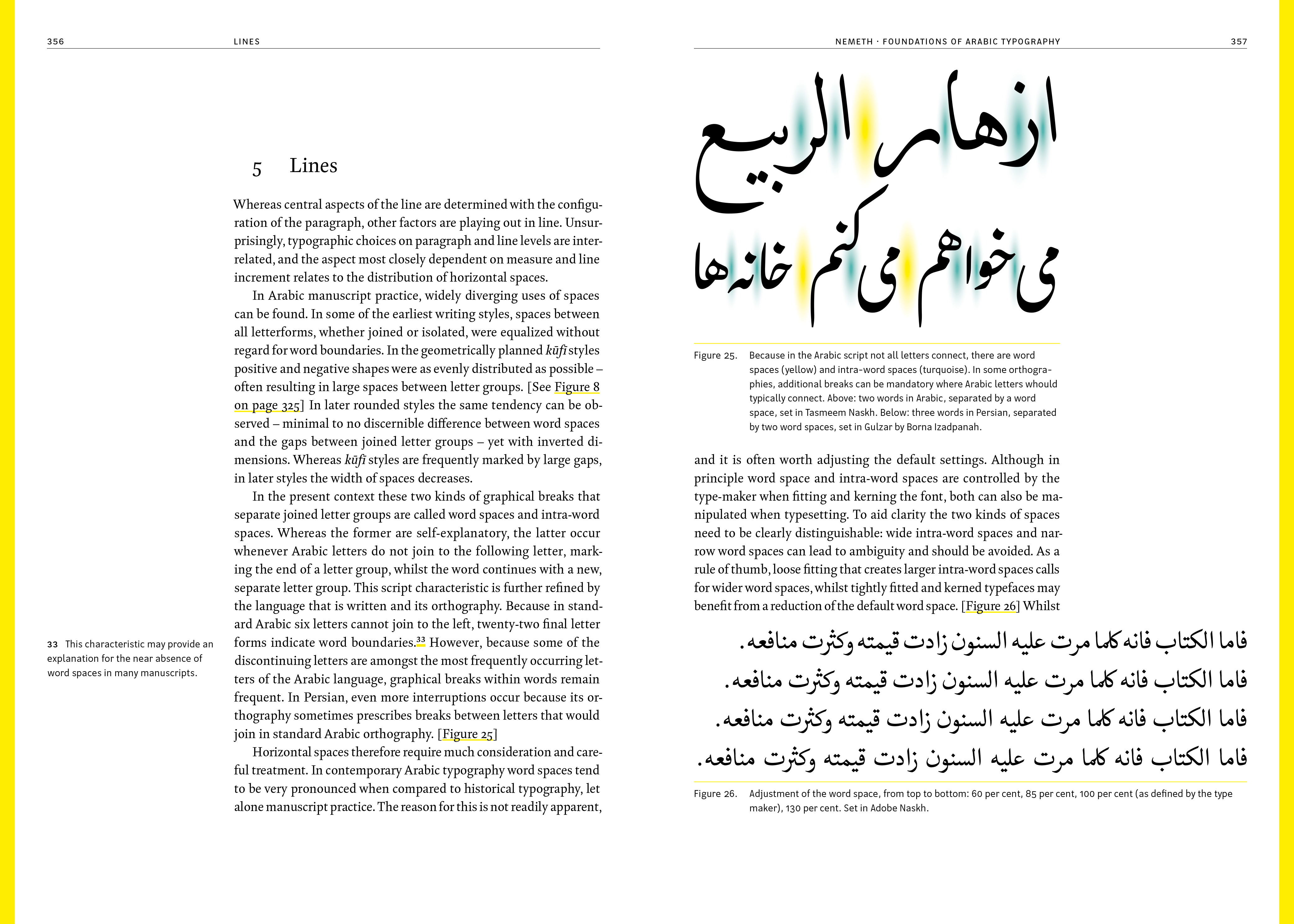 Arabic Typography: History and Practice pages 356-357
