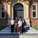 Picture of Leonardo Ricaurte Ospina with supervisor and examiners after viva