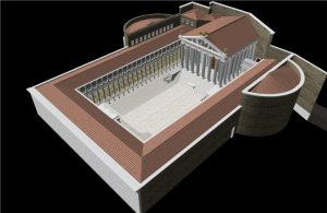 3D model of the Forum Augustum
